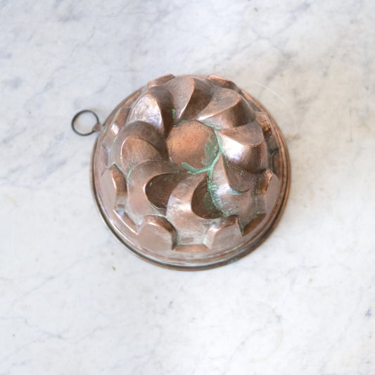 Vintage Tin-Lined Copper Mold
