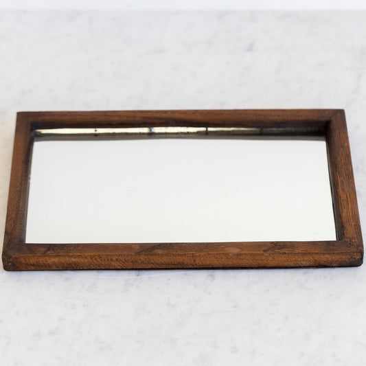 Vintage Mirrored Tray