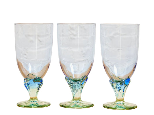 Vintage Bormioli Rocco Bahia Water Glasses
