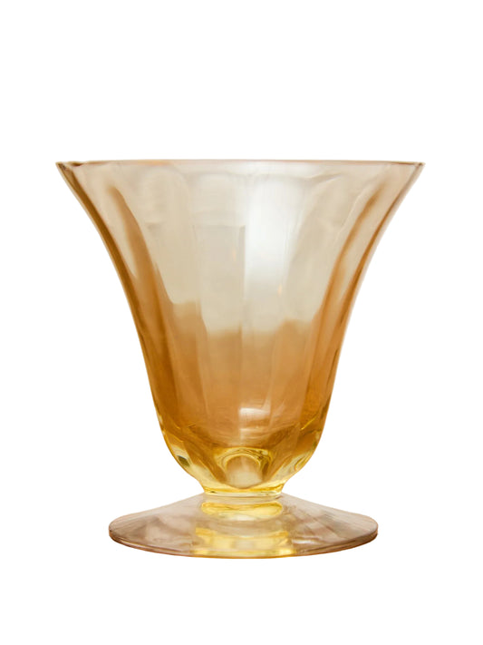 Vintage Tiffin Franciscan Tulip Footed Dessert Glasses
