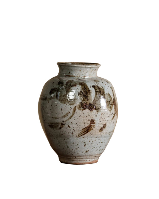 Vintage Abstract Studio Pottery Vase