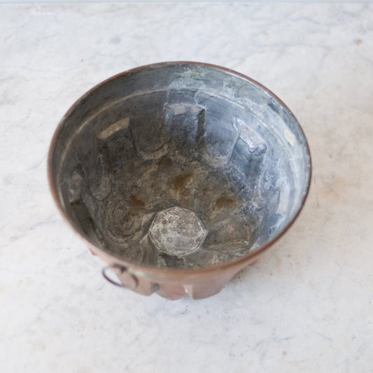 Vintage Tin-Lined Copper Mold
