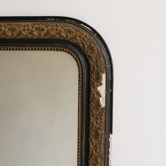 Vintage Gilded Louis Philippe Wall Mirror